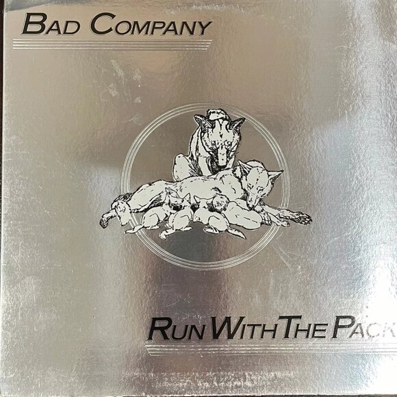 BAD COMPANY Run With The Pack LP Original 1976 Swan Song SS 8415 Gatefold - Picture 1 of 4